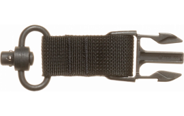Tacshield T6093BK QD Sling Attachment  for QD Push Button Black Webbing
