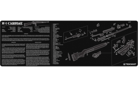 TekMat TEKR36M1CARB M1 Carbine Cleaning Mat Black/White Rubber 36" Long M1 Carbine Parts Diagram