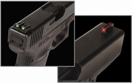 TruGlo TG131MP Brite Site Fiber Optic S&W M&P Fiber Optic Green/Red Black