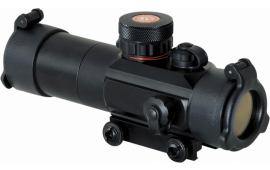 TruGlo TG8030TB Dual Color 1x 30mm Obj Unlimited Eye Relief 3 MOA Black