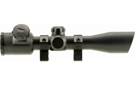 TruGlo TG8504B3L Crossbow 4x 32mm Obj 22.5 ft @ 100 yds FOV 1" Tube Dia Black Matte Illuminated Range Finding