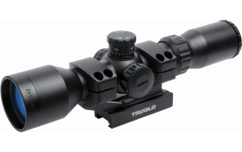 TruGlo TG8539TL Tactical 3-9x 42mm Obj 10-4 ft @ 100 yds FOV 1" Tube Dia Black Matte Mil-Dot
