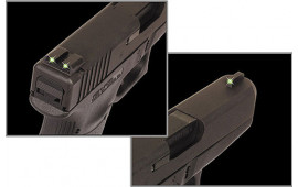 TruGlo TG131N4 Brite-Site Tritium 1911 Pistol Tritium Green Black