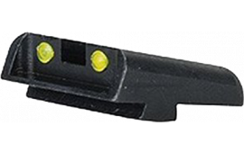 TruGlo TG131GT2Y Brite-Site TFO Fits Glock 20/21/29/30/31/32/37 Tritium/Fiber Optic Green Front Yellow Rear Black