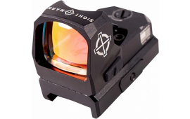 Sightmark SM26045 Mini Shot A-Spec Matte Black 1x22x17mm 2 MOA Illuminated Red Dot Reticle