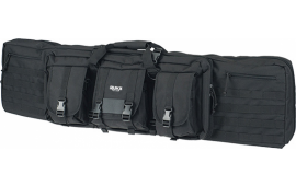 Rukx Gear ATICT36DGB Tactical Double Gun 36" Water Resistant Black 600D Polyester with Non-Rust Zippers Holds up to 2 Rifles