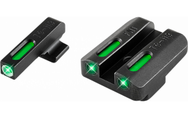 TruGlo TG13FN3A TFX Day/Night Sights FN 45 Tritium/Fiber Optic Green w/White Outline Front Green Rear Black