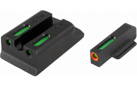 TruGlo TG13RS1PC TFX PRO Ruger SR9/SR40/SR45 Green w/Orange Outline Front Green Rear Black