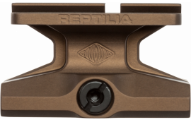 Reptilla 100027 Dot Mount  Lower 1/3 Co-Witness for Aimpoint Acro Flat Dark Earth Anodized