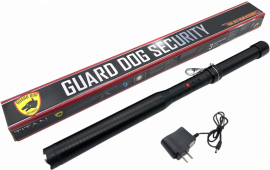 Guard Dog BTSGGDT7500F Titan Baton  7,500,000 Stun Gun with Flash/Strobe  Light and Glass Break, 18.5" - Black Aluminum