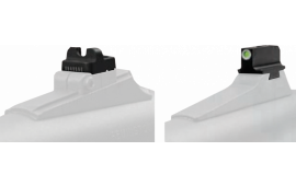 TruGlo TG231A1W Tritium Pro Nigh Sights Kahr Pistols Steel Green Tritium w/White Outline Steel Green Tritium Black