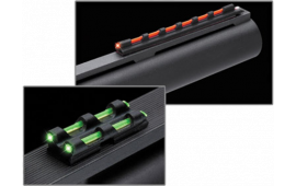 TruGlo TG94 Gobble-Dot  Universal Shotgun Green/Red Fiber Optic Green Fiber Optic Black