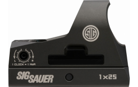 Sig Sauer Electro-Optics SOR31002 Romeo3 1x 25mm Obj Unlimited Eye Relief 3 MOA Graphite