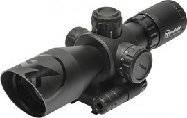 Firefield FF13065 Barrage w/Red Laser Matte Black 2.5-10x40mm Illuminated Red/Green Mil-Dot Reticle/Red Laser