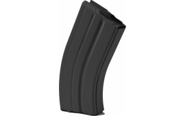 ASC AR-15 7.62x39mm, 20 Round Magazine, Black Marlube Coated Stainless Steel Body, Black Follower - 20-76239-SS-BM-B-ASC