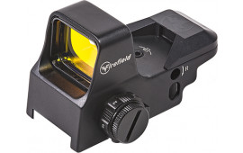 Firefield FF26024 Impact XL  Matte Black 1x 33x24mm Illuminated Red Multi Reticle
