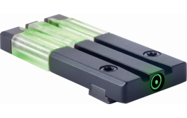 Meprolight USA 631013108 Mepro FT Bullseye Rear Sight Fixed Tritium/Fiber Optic Green Black Frame for Most Glock (Except 42,43,43x,48)