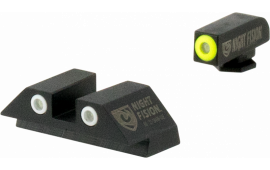 Night Fision GLK-001-03-YWX NS For Glock 17/19 Square