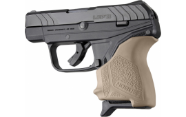 Hogue 18123 HandAll Beavertail Grip Sleeve made of Rubber with Textured Flat Dark Earth Finish for Ruger LCP II