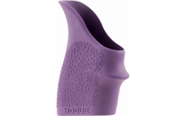 Hogue 18206 HandAll Beavertail Grip Sleeve Textured Purple Rubber for Glock 42, 43