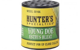 Hunters Specialties 00166 Young Doe Estrus  Can Call Doe Sounds Attracts Deer Black