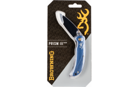 Browning 3220341 EDC Prism II 2 3/8 Knife Navy Blue