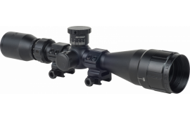 BSA 45039X40AOWRTB Sweet 450 Bushmaster Matte Black 3-9x40mm AO 1" Tube 30/30 Reticle Features Weaver Rings