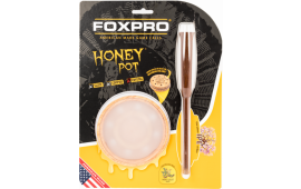 Foxpro HPCRYSTAL Honey Pot  Friction Call Turkey Sounds Attracts Turkeys Natural Honey Locust Wood/Crystal