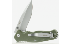 Bear & Son 61102 4 1/2 OD Green G10 Sideliner with Trigger and Ball Bearing Washers