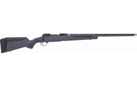 Savage Arms 57583 110 UltraLite 6.5 PRC 2+1 24" Carbon Fiber Wrapped Barrel, Black Melonite Rec, Gray AccuStock with AccuFit