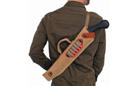 Desantis Gunhide A88NJG2Z0 Kurz Shotgun Case Mossberg Shockwave; Remington Tac-14 12/20 GA Natural Cowhide 14"