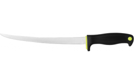Kershaw 1259X Clearwater  9" Fixed Fillet Plain Satin 420J2 SS Blade Black Co-polymer Handle Includes Sheath