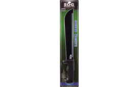 S.O.G SOG-MC01-N SOGfari  13" Black Powder Coated 3Cr13MoV SS Blade Black Kraton Handle 19" Long Includes Sheath