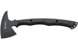 CRKT 2725 Kangee T-Hawk 2.93" Blade Axe w/Spike SK-5 Steel Blade Black Textured GRN Handle 13.75" Long Tomahawk w/Spike