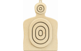 Birchwood Casey 3DTGTBTT Torso Target  31.25" H x 21.25" W x 1" D 3D Bullseye Tan 3 Per Pack