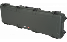 Nanuk 995-1006 995  Waterproof Olive Resin with Lockable Latches for Rifles 52" L x 14.50" W x 6" H Interior Dimensions
