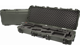 Nanuk 990-AR06 990 AR15 Case Waterproof Olive Resin with Foam Padding for AR-Platform 44" L x 14.50" W x 6" H Interior Dimensions