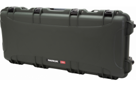 Nanuk 985-AR06 985 AR15 Case Waterproof Olive Polymer with Foam Padding for AR-Platform 36.63" L x 14.50" W x 6" H Interior Dimensions