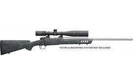 Winchester 5352322289 70 Coyote Light 6.5 Creedmoor 24" Fluted SS Black Synthetic