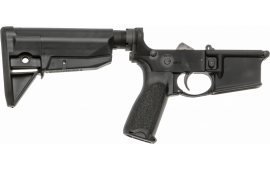 Bravo Company LRGSTKMOD0BLK BCM Lower MOD 0 Multi-Caliber 7075-T6 Aluminum Black Synthetic Pistol Grip & Stock for AR-Platform