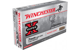 Winchester Ammo X7MMR1 Super-X 7mm Remington Magnum 150 GR Power-Point - 20rd Box