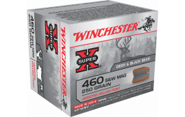 Winchester Ammo X460SW Super-X 460 Smith & Wesson Magnum 250 GR Jacketed Hollow Point - 20rd Box