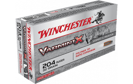 Winchester Ammo X204P Varmint X 204 Ruger 32 gr Polymer Tip Rapid Expansion - 20rd Box