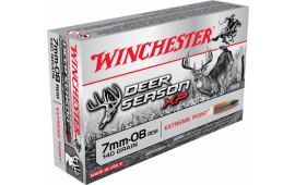 Winchester Ammo X708DS Deer Season XP 7mm-08 Remington 140 GR Extreme Point - 20rd Box