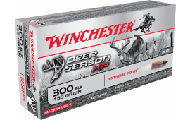 Winchester Ammo X300BLKDS Deer Season XP 300 AAC Blackout/Whisper (7.62X35mm) 150 GR Extreme Point - 20rd Box