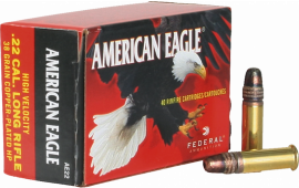 Federal AE22 Standard 22 LR Copper Plated Hollow Point 38 GR - 40rd Box