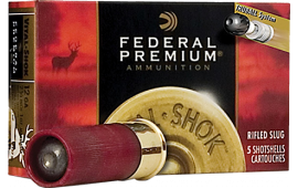 Federal PB131RS Vital-Shok Truball HP Rifled Slug 12GA 3" 1oz Slug Shot - 5sh Box