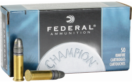 Federal 510 Champion 22 Long Rifle Solid 40 GR - 50rd Box