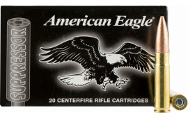 Federal AE300BLKSUP2 American Eagle Suppressor 300 AAC Blackout 220 OTM 20Bx