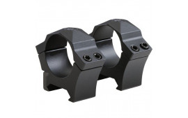 Sig Sauer Electro-Optics SOA10022 Alpha1 Hunting Scope Ring Set For Rifle Weaver Extra High 1" Tube 0 MOA Black Powder Coated Aluminum